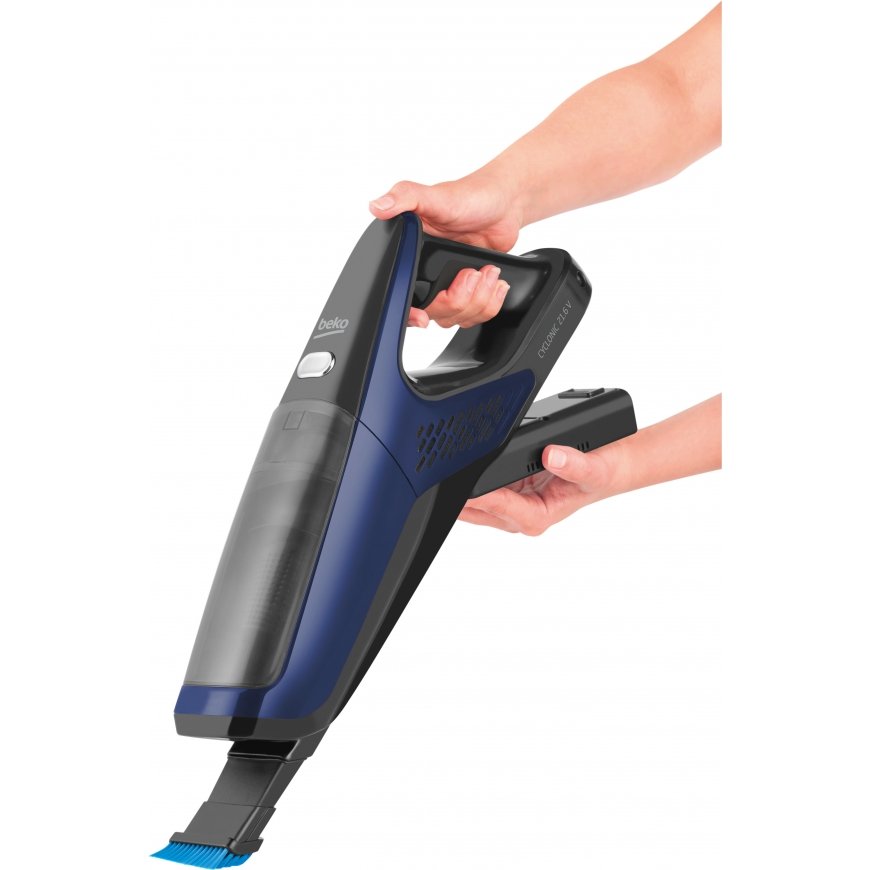 Beko VRT61821VD varsi-imuri & sähköharja 2-in-1-varsi-imuri AC Kuiva Mikro Pussiton 0,4 L Sininen – 2