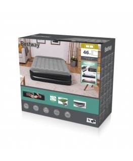 Bestway 67403 / 23 ilmapatja Kaksoispatja Harmaa Unisex