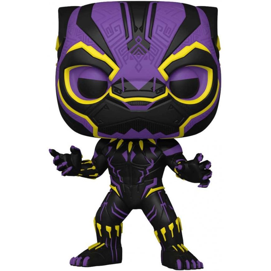 Funko Set figure POP & Tee Marvel Wakanda Forever Juodas Panther Exclusive – 3
