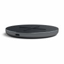 Satechi ST-IWCBM mobile device charger Smartphone Black, Grey USB Wireless charging Fast charging In Satechi ST-IWCBM mobile device charger Smartphone Black, Grey USB Wireless charging Fast charging In