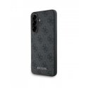 Case Guess 4G Metal Gold Logo for Samsung Galaxy A36 black