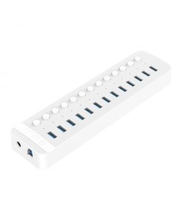 Orico BT2U3-16AB Hub 16x USB-A 3.0 with switches - gray