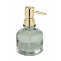 WENKO Atessa soap dispenser 0.2 L Gold, Mint colour WENKO Atessa soap dispenser 0.2 L Gold, Mint colour