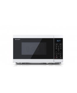 Sharp YC-MS02E-W mikrobangų krosnelė Juoda, Balta Mikrobangų krosnelė be papildomų funkcijų Stalviršis 20 L 800 W