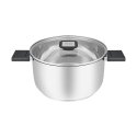 Resto Kitchenware Anser 4,4 l Ümmargune Must, Roostevaba teras Resto Kitchenware Anser 4,4 l Ümmargune Must, Roostevaba teras