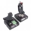 Logitech G 945-000003 žaidimų valdiklis Juoda, Sidabras USB 2.0 Skraidymo simuliatorius Analoginis /