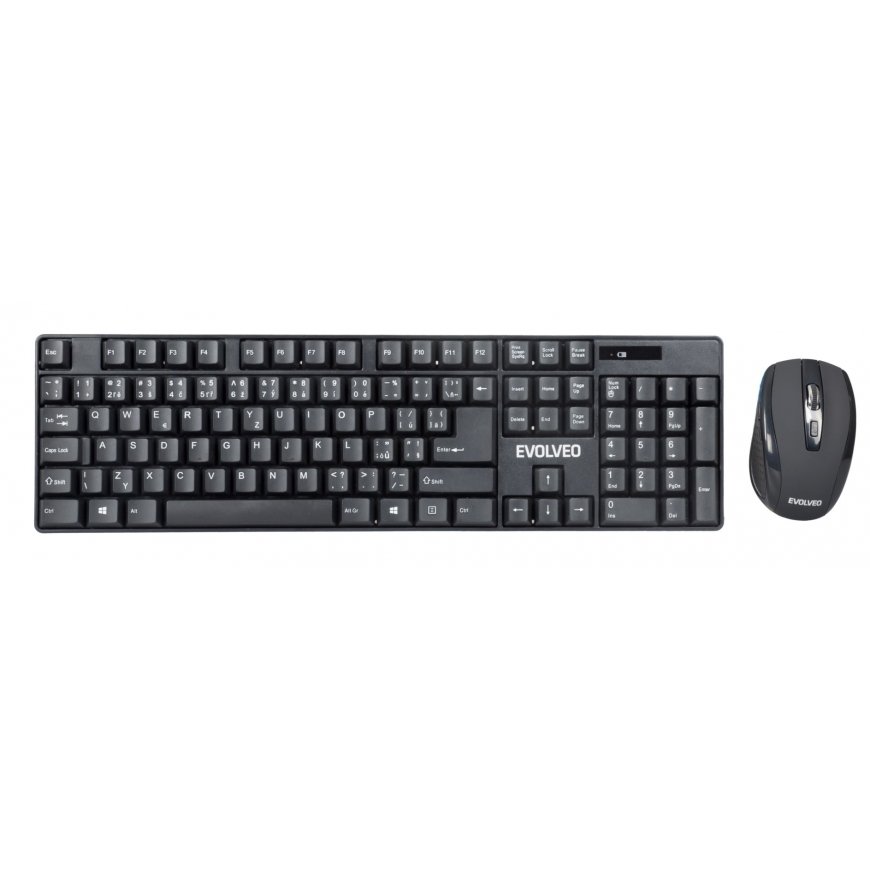 Evolveo WK-142 tastatūra Pele iekļauta Universāls