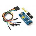CP2102 USB-UART TTL-muunnin - USB Type-C -liitäntä - Waveshare 20644 CP2102 USB-UART TTL-muunnin - USB Type-C -liitäntä - Waveshare 20644