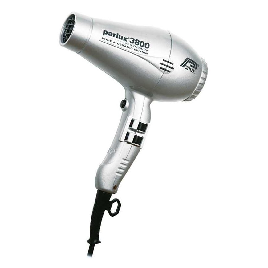 Parlux Hair Dryer 3800 Ionic Ceramic Silver Hair Dryer for Professional Use – 2
