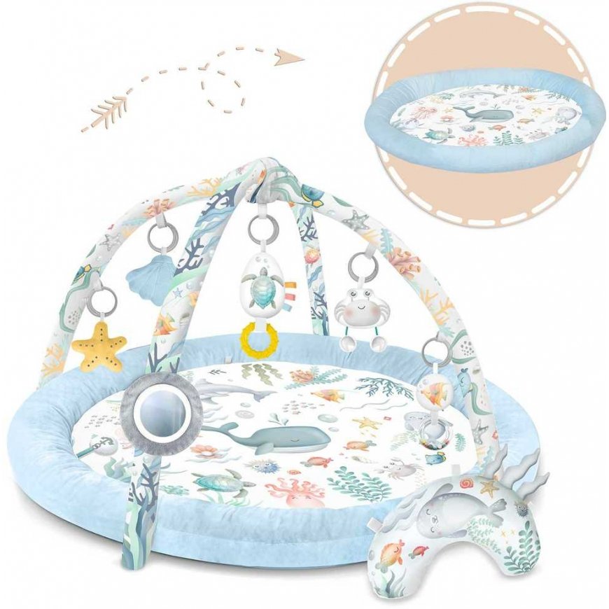Ocean Nukido interactive educational mat - blue – 4