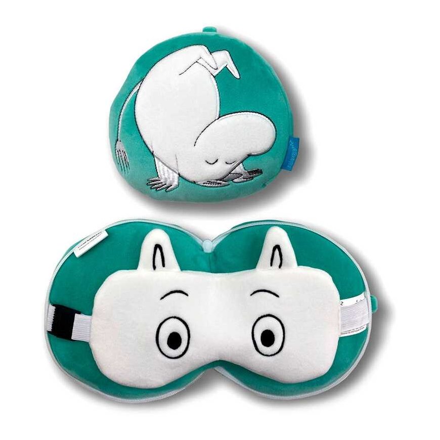 Puckator Relaxeazzz Mumin travel pillow eye mask – 2