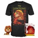 Funko Set POP figure & Tee Disney The Lion King Mufasa Funko Set POP figure & Tee Disney The Lion King Mufasa