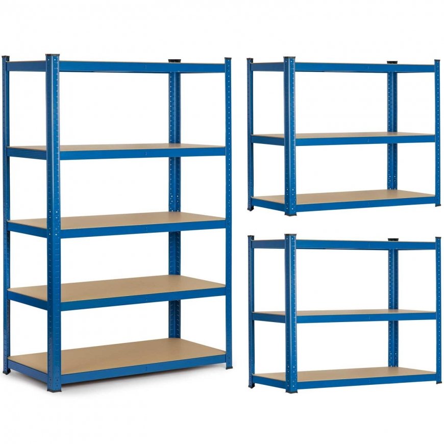 Metal storage shelf 150 x 75 x 30 Humberg 4842