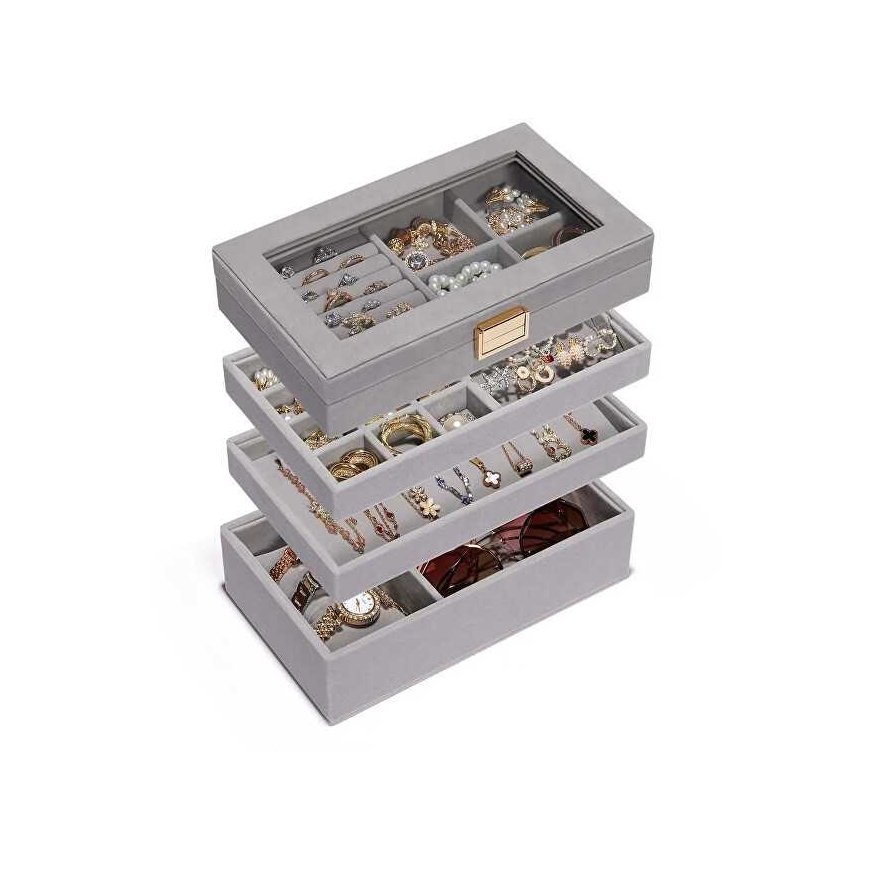 Troli Gray Jewelry Organizer