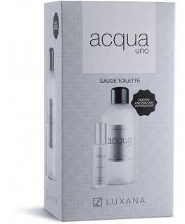 Unisex-hajuvesisarja Luxana Acqua Uno 2 kpl