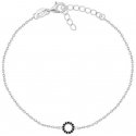 Brilio Silver Charming silver bracelet with black zircons BRC17WBC Brilio Silver Charming silver bracelet with black zircons BRC17WBC