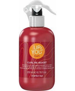 Inebrya Up To You Curl Refreshing Spray for Wavy and Curly Hair 200 ml