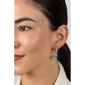 Brilio Silver Beautiful silver earrings with blue opals EA1166WB Brilio Silver Beautiful silver earrings with blue opals EA1166WB