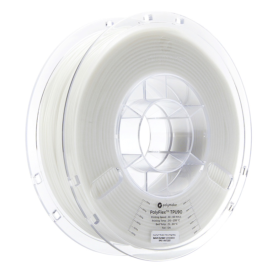 Polymaker PolyFlex TPU-90A - 0.75kg - 1.75mm - Baltas