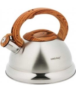 King Hoff Steel kettle with whistle 3 L KINGHOFF KH-3336