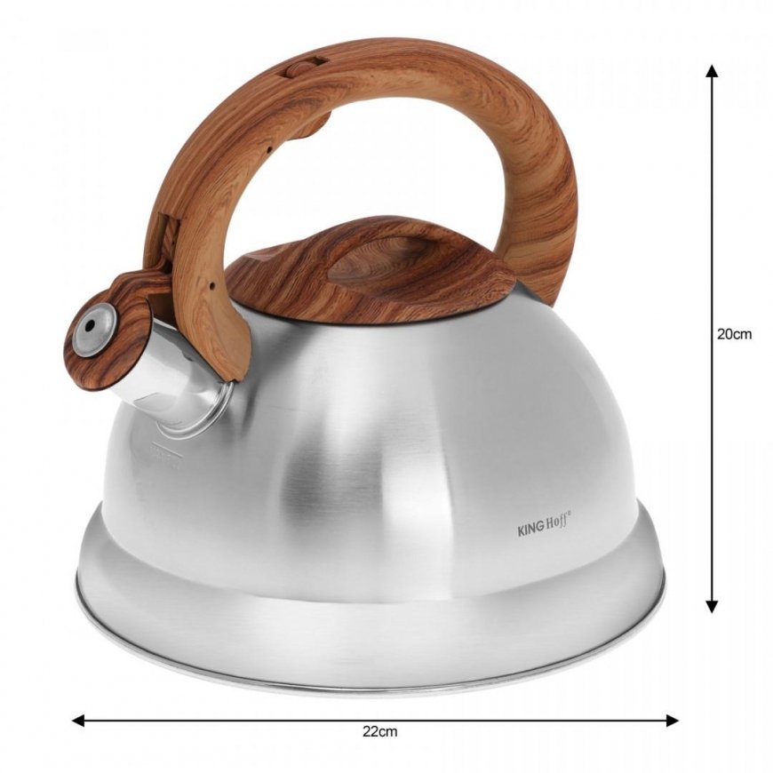 King Hoff Steel kettle with whistle 3 L KINGHOFF KH-3336 – 4