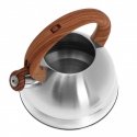 King Hoff Plieninis virdulys su švilpuku 3 L KINGHOFF KH-3336 King Hoff Plieninis virdulys su švilpuku 3 L KINGHOFF KH-3336
