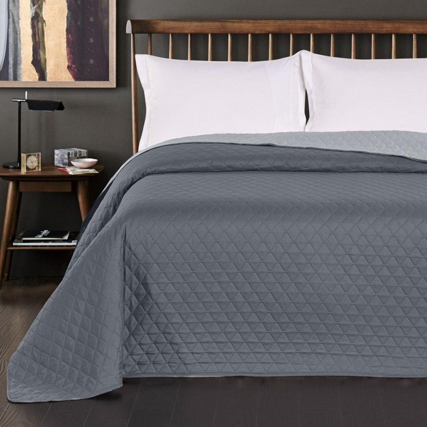 DecoKing Bedspread STEEL+SIL 220X240 – 4