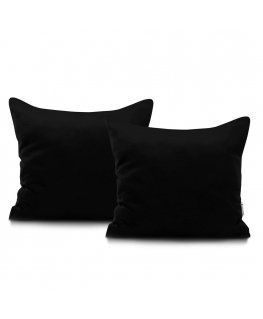 DecoKing Pillowcase Black 80x80*2