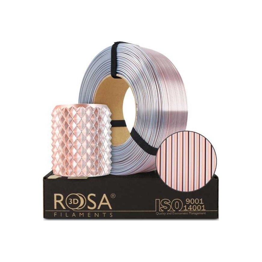 Rosa Plast Rosa3D Refill PLA Magic Silk siūlas 1.75mm 1kg - Glamour – 5