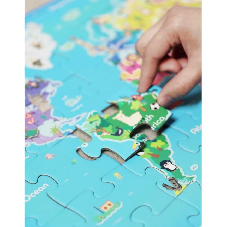 Classic World Puzzle Classic World Puzzle World Map – 3