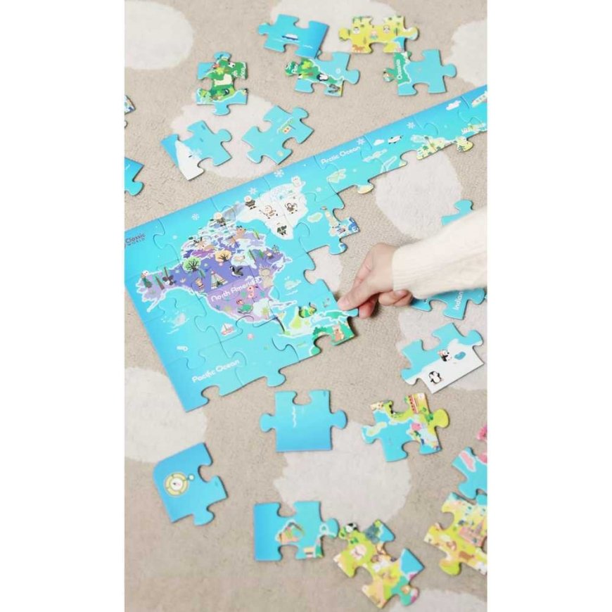 Classic World Puzzle Classic World Puzzle World Map – 4