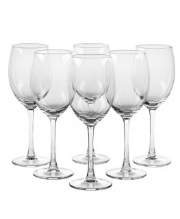 Royal Leerdam DIAMOND SET. 6 KUPPIA PUNAVIINIÄ 330 ml