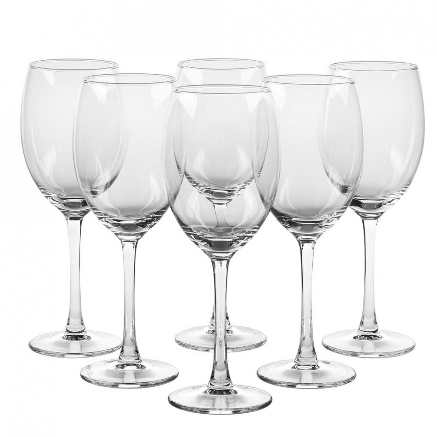 Royal Leerdam DIAMOND SET. 6 KUPPIA PUNAVIINIÄ 330 ml