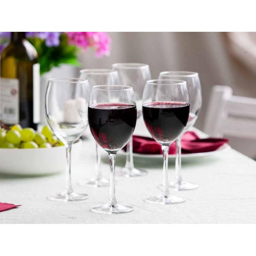 Royal Leerdam DIAMOND KPL. 6 KIELISZK�W WINO CZERWONE 330ML – 3
