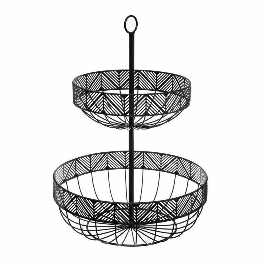Secret De Gourmet -hedelmälautanen FRIZE Metal 2 Levels Black