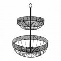 Secret De Gourmet -hedelmälautanen FRIZE Metal 2 Levels Black Secret De Gourmet -hedelmälautanen FRIZE Metal 2 Levels Black