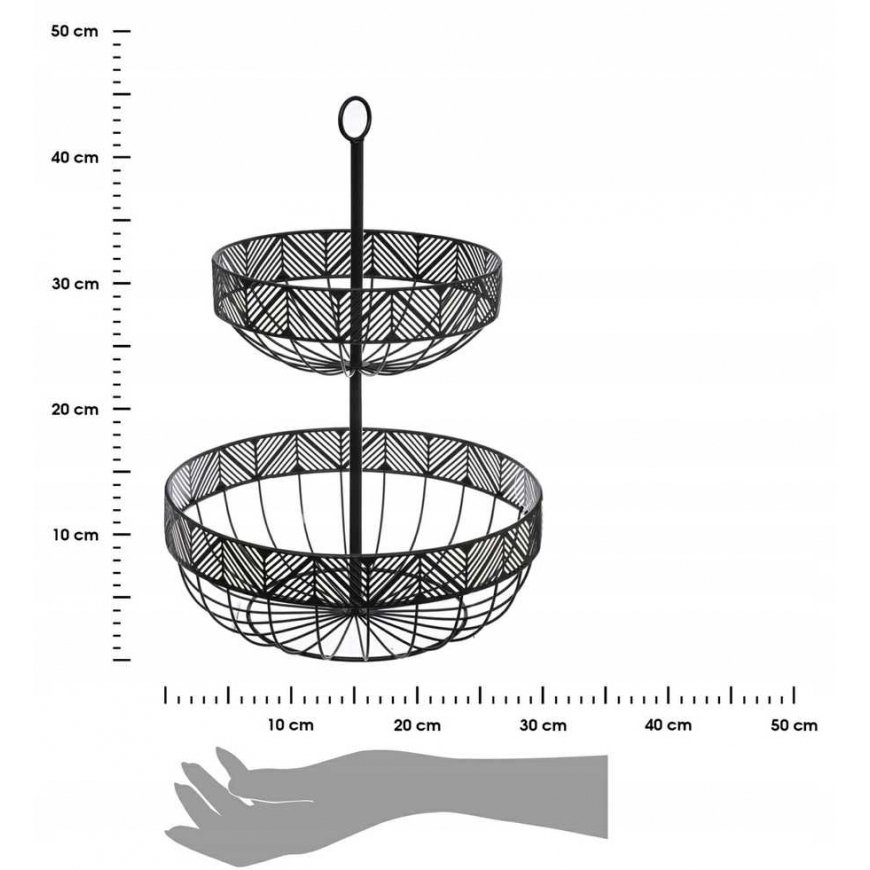 Secret De Gourmet -hedelmälautanen FRIZE Metal 2 Levels Black – 4