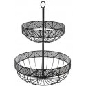 Secret De Gourmet -hedelmälautanen FRIZE Metal 2 Levels Black Secret De Gourmet -hedelmälautanen FRIZE Metal 2 Levels Black