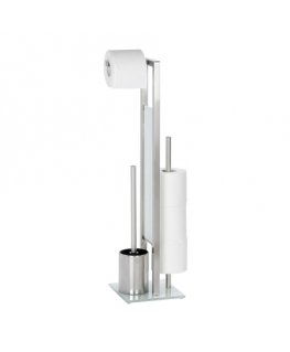 WENKO 21564100 WC-paperiteline Lattialla seisova Ruostumaton teräs