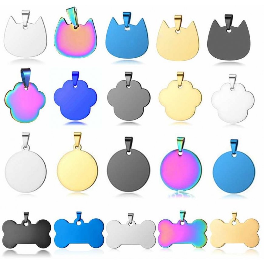 Creality Falcon Series Pets Tag Metal Pendant - 20 pcs