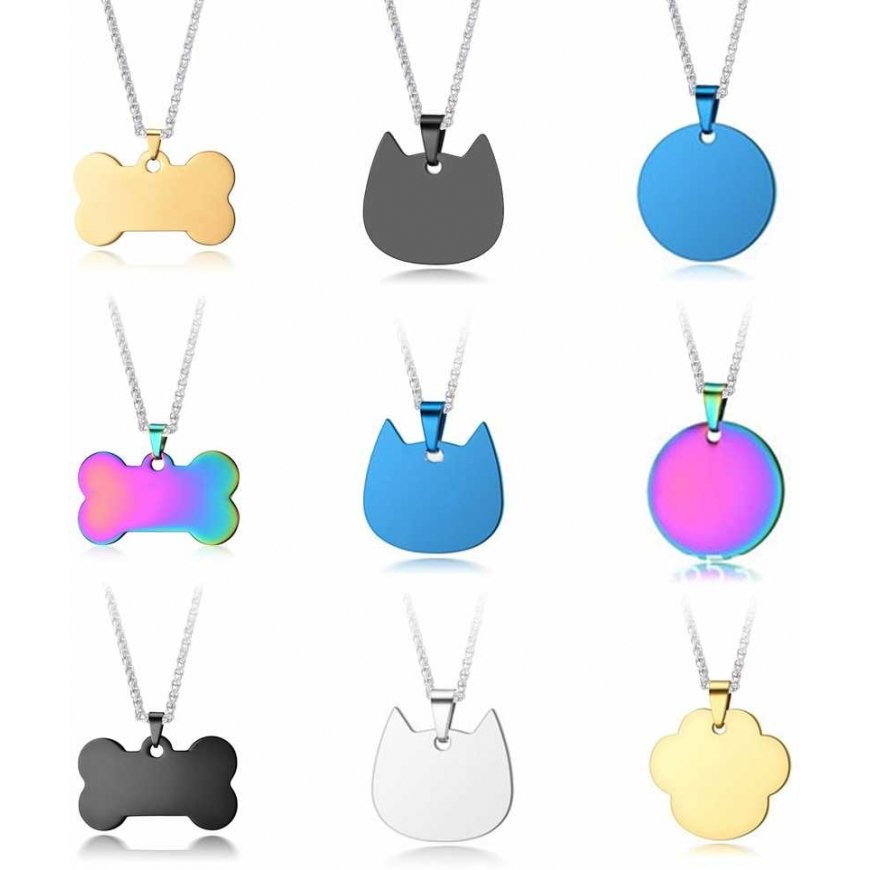 Creality Falcon Series Pets Tag Metal Pendant - 20 pcs – 4