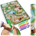 Rolled foam painting mat 120 x 90 x 0.3 cm Ricokids RK-344