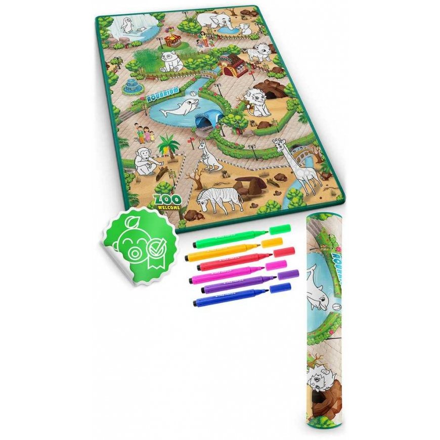 Rolled foam painting mat 120 x 90 x 0.3 cm Ricokids RK-344 – 3