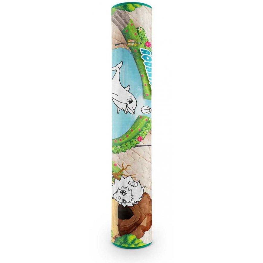 Valcuotas putplasčio dažymo kilimėlis 120 x 90 x 0,3 cm Ricokids RK-344 – 5