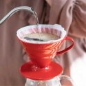 Hario V60-02 keraaminen kahvitiput punainen Hario V60-02 keraaminen kahvitiput punainen