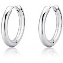 Sagapo Minimalist Steel Hoop korvakorut Chunky SHK69 Sagapo Minimalist Steel Hoop korvakorut Chunky SHK69