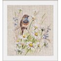 Beldizart Cross stitch kit "Bluethroat" S1-39 Beldizart Cross stitch kit "Bluethroat" S1-39