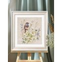 Beldizart Cross stitch kit "Bluethroat" S1-39 Beldizart Cross stitch kit "Bluethroat" S1-39