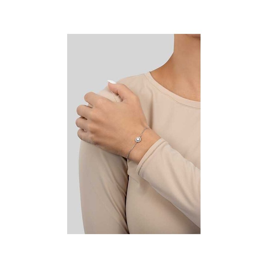 Brilio Silver Beautiful gold-plated BRC31R synthetic opal bracelet – 3