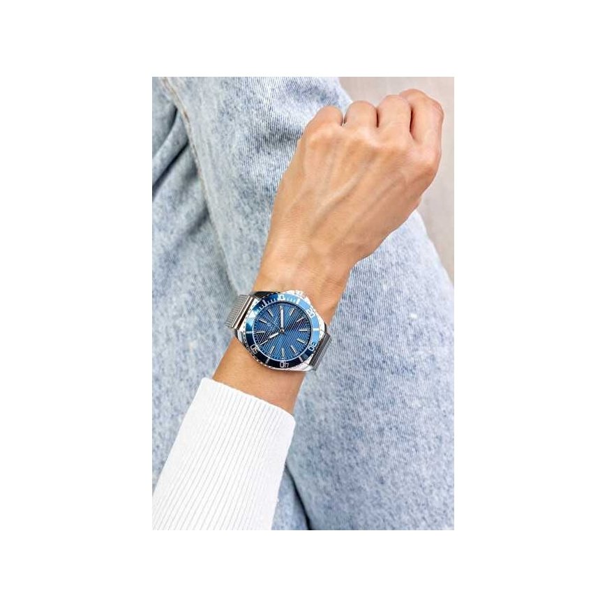 Frederic Graff Siems Silver Watch FFEF-3520
